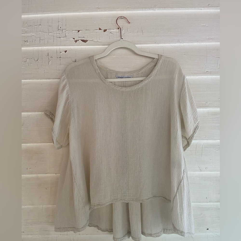 Honest Cotton Gauze Tee
